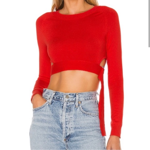 NBD cropped sweater top - Picture 2 of 2
